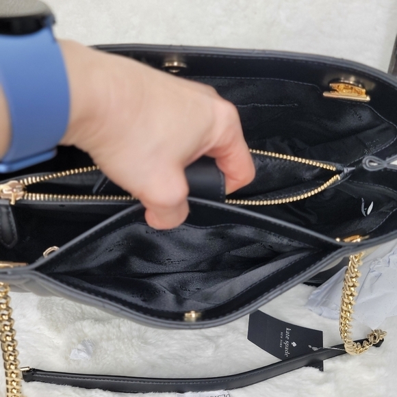 NWT Kate Spade New York 3 PCS Set Shoulder Bag Purse Designer Handbag Tote ++ - Picture 7 of 13